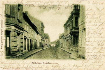 Ulica Jana Pawła II jeszcze bez wieży w tle
