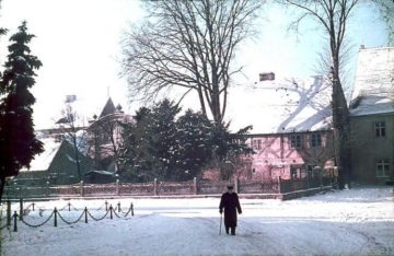 Plac Kościelny w kolorze z 1938 roku