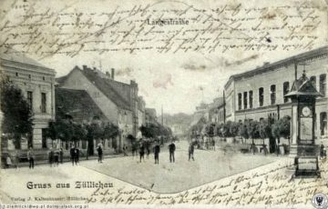 Plac na początku Lange Strasse (Armii Krajowej)