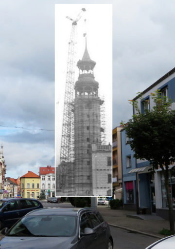 Renowacja kopuły wieży ratuszowej