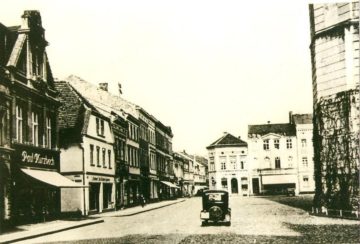 Widok na niemal niezmienioną cześć rynku