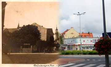 Rondo Piłsudskiego teraz vs. kiedyś