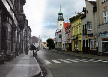 Ulica gen. Sikorskiego kiedyś i teraz