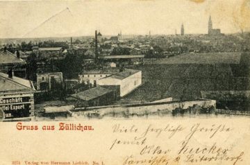 Panorama Sulechowa od północnej strony