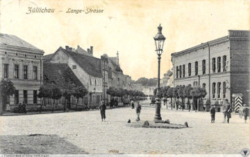 Plac na którym obecnie jest rondo Piłsudskiego