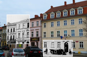 Północno-wschodnia cześć rynku kiedyś i dziś