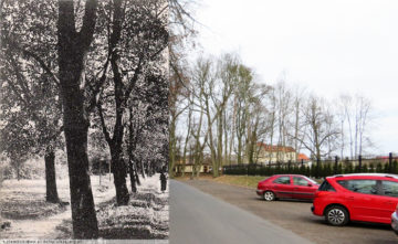 Park miejski kiedyś i w 2019 roku