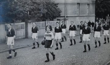Piłkarze Sulechowianki na ul. Licealnej