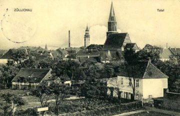 Panorama miasta od strony ul. Kamiennej