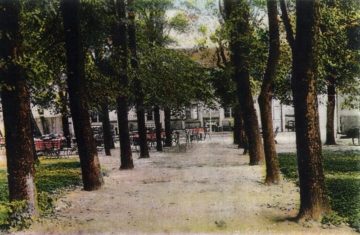Zaplecze restauracji Lindenruh
