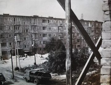 Blok na ul. Tkackiej w budowie