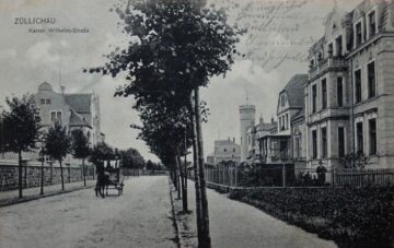 Piękno dawnej ulicy Kaiser Wilhelm Strasse