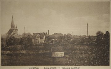 Panorama miasta od zachodu