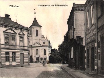 Widok na zbór od strony ulicy Jana Pawła II