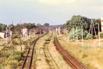 Lokalny węzeł kolejowy Sulechów
