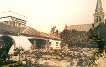 Siedziba Bractwa Kurkowego i kościół na ulicy Odrzańskiej