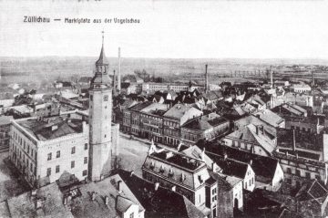 Widok na centrum Sulechowa