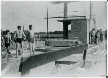Na basenie w 1938 roku